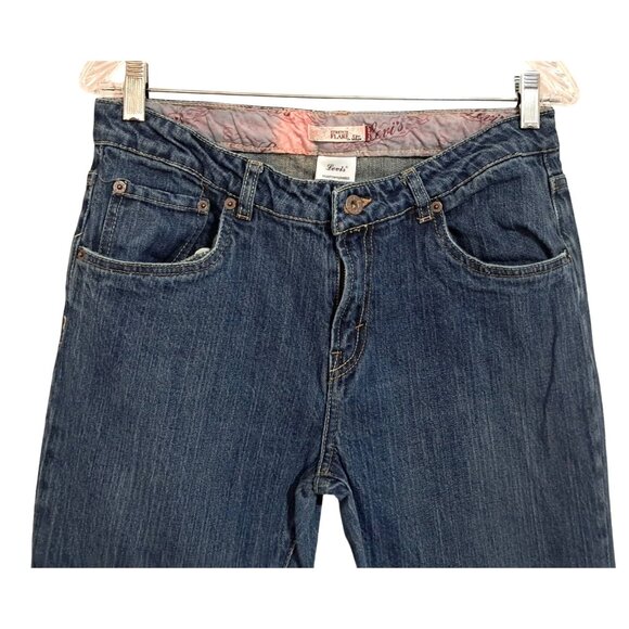 Levis 517 Stretch Flare Bootcut Jeans Sz 18.5 Plus Adjustable Waist 2009 - Picture 6 of 10